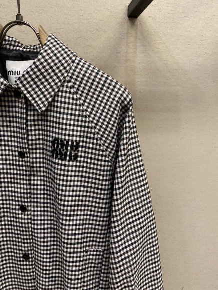 Miu Miu - Мужская куртка рубашка DZ_1009MM4 Miu Miu - Мужская куртка рубашка DZ_1009MM4