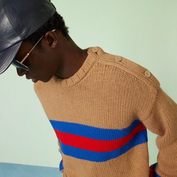 Gucci Pre-Fall - Мужская кофта свитер ACE_0512GU10