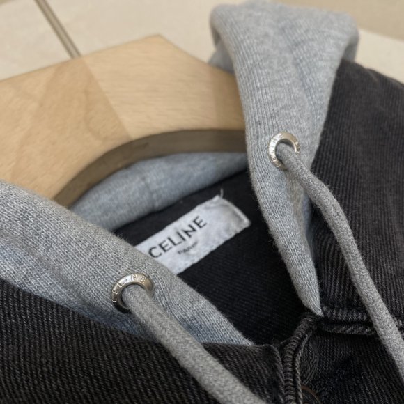 Celine - Мужская джинсовая куртка ветровка DZ_2708CE3