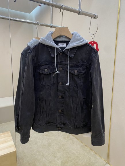 Celine - Мужская джинсовая куртка ветровка DZ_2708CE3