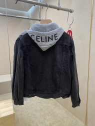 Celine - Мужская джинсовая куртка ветровка DZ_2708CE3 Celine - Мужская джинсовая куртка ветровка DZ_2708CE3