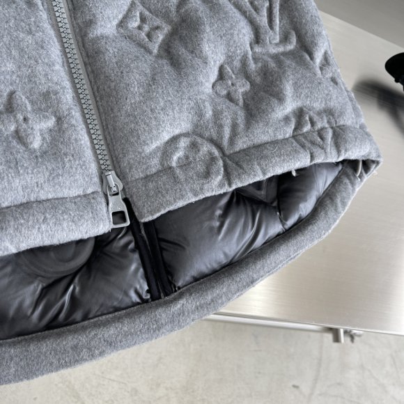 Louis Vuitton - Мужская шерстяная куртка пуховик TJ_1610LV3 Louis Vuitton - Мужская шерстяная куртка пуховик TJ_1610LV3