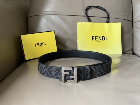 Fendi Мужской двусторонний ремень RE_1005FE3