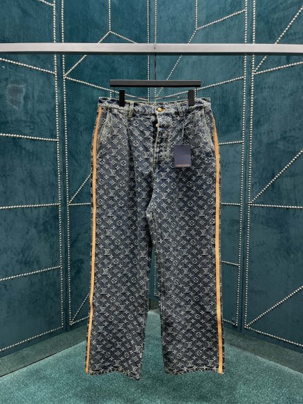 Louis Vuitton - Мужские штаны джинсы DZ_2811LV6 Louis Vuitton - Мужские штаны джинсы DZ_2811LV6