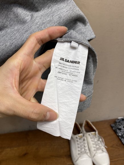 Jil Sander - Мужская кофта лонгслив DZ_2708JS4 Jil Sander - Мужская кофта лонгслив DZ_2708JS4