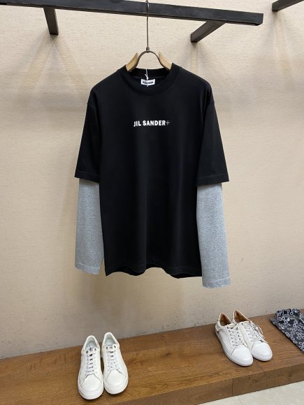 Jil Sander - Мужская кофта лонгслив DZ_2708JS4 Jil Sander - Мужская кофта лонгслив DZ_2708JS4