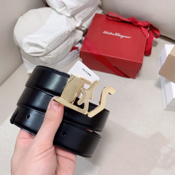 Salvatore Ferragamo Мужской двусторонний ремень 3.5см RE_1005SF4 Salvatore Ferragamo Мужской двусторонний ремень 3.5см RE_1005SF4