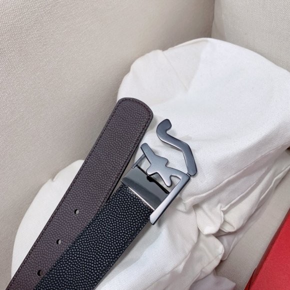 Salvatore Ferragamo Мужской двусторонний ремень 3.5см RE_1005SF4 Salvatore Ferragamo Мужской двусторонний ремень 3.5см RE_1005SF4