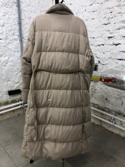 Loro Piana Женская шерстяная куртка пальто пуховик S3D_2301LP1