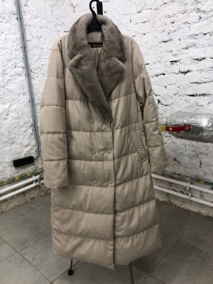 Loro Piana Женская шерстяная куртка пальто пуховик S3D_2301LP1