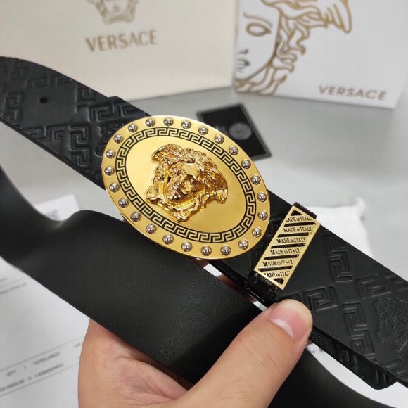 Versace Мужской двусторонний ремень 3.8см. CN_0302VE4