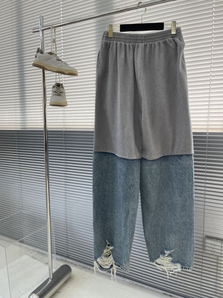 Balenciaga - Мужские штаны джинсы TI_2111BA5 Balenciaga - Мужские штаны джинсы TI_2111BA5