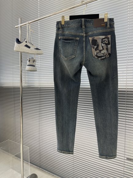 Louis Vuitton - Мужские штаны джинсы TJ_2012LV6 Louis Vuitton - Мужские штаны джинсы TJ_2012LV6