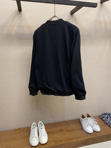 Louis Vuitton - Мужская двусторонняя куртка ветровка бомбер кофта DZ_1909LV5 Louis Vuitton - Мужская двусторонняя куртка ветровка бомбер кофта DZ_1909LV5