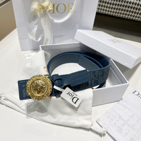 Dior Мужской ремень 3.5см. RE_1005DI7 Dior Мужской ремень 3.5см. RE_1005DI7