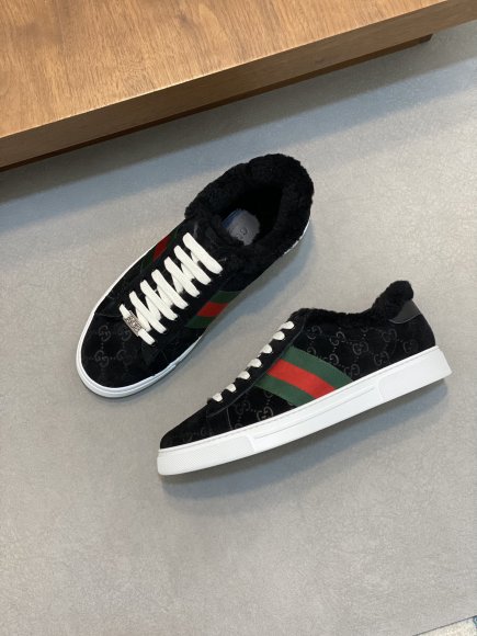 Gucci - Мужские зимние кроссовки кеды BL_1712GU2