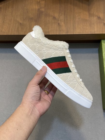 Gucci - Мужские зимние кроссовки кеды BL_1712GU2