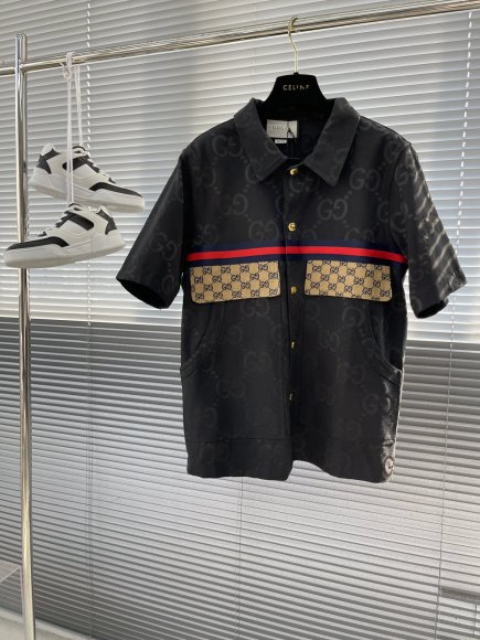 Gucci - Мужская джинсовая рубашка TJ_1105GU12