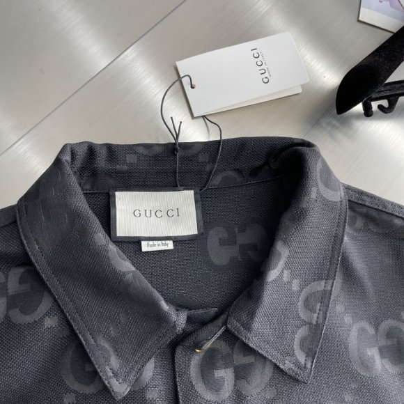 Gucci - Мужская джинсовая рубашка TJ_1105GU12
