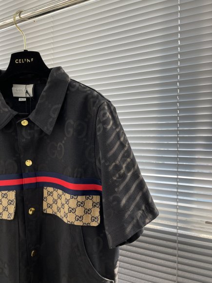 Gucci - Мужская джинсовая рубашка TJ_1105GU12