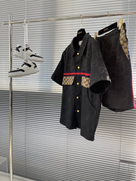 Gucci - Мужская джинсовая рубашка TJ_1105GU12