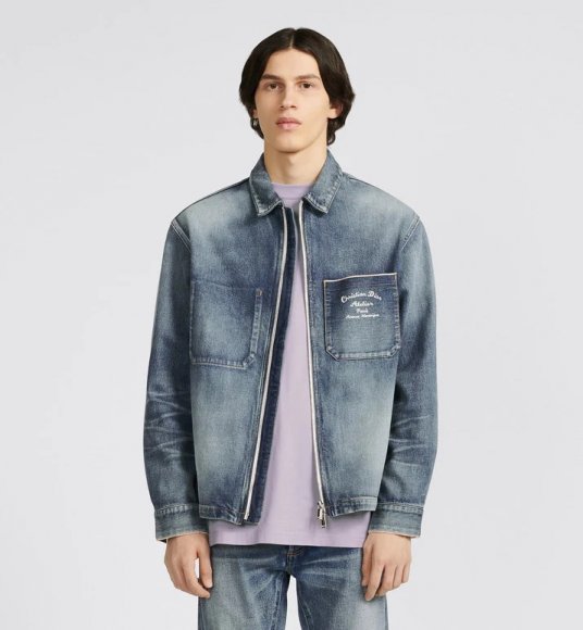 Dior - Мужская джинсовая куртка рубашка ACE_1009DI5 Dior - Мужская джинсовая куртка рубашка ACE_1009DI5