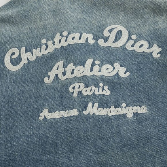 Dior - Мужская джинсовая куртка рубашка ACE_1009DI5 Dior - Мужская джинсовая куртка рубашка ACE_1009DI5