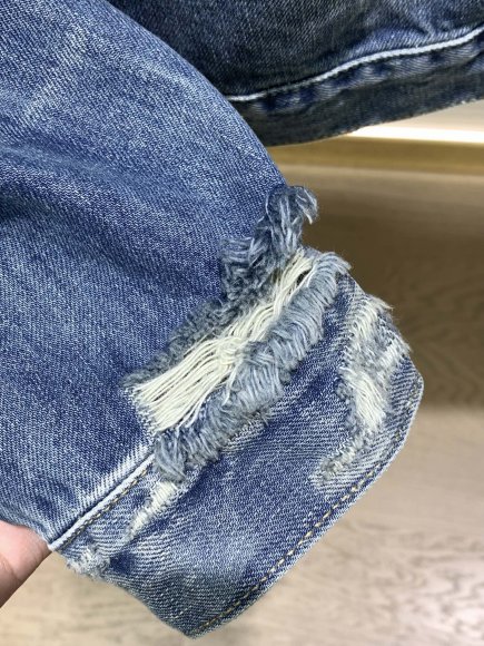 Maison Margiela MM6 - Мужская джинсовая куртка рубашка TI_0104MM8 Maison Margiela MM6 - Мужская джинсовая куртка рубашка TI_0104MM8