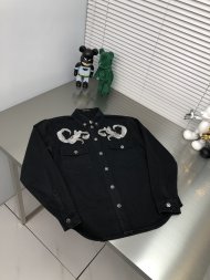 Versace - Мужская джинсовая рубашка куртка DZ_0205VE1 Versace - Мужская джинсовая рубашка куртка DZ_0205VE1