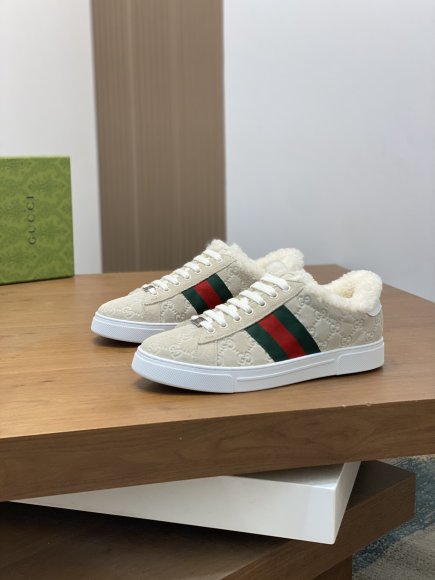 Gucci - Женские зимние кроссовки кеды BL_1712GU3