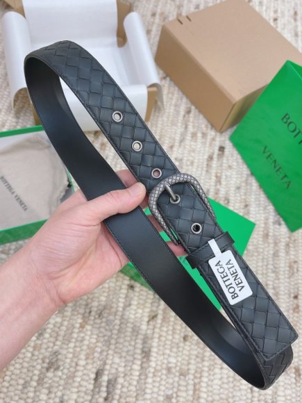 Bottega Veneta Мужской ремень 3.5см. RE_1102BV1 Bottega Veneta Мужской ремень 3.5см. RE_1102BV1