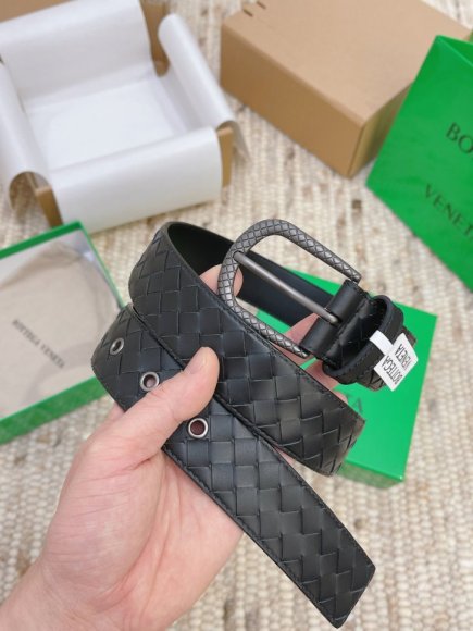 Bottega Veneta Мужской ремень 3.5см. RE_1102BV1 Bottega Veneta Мужской ремень 3.5см. RE_1102BV1