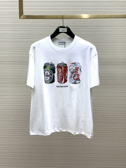 Balenciaga - Мужская футболка майка TI_0606BA4 Balenciaga - Мужская футболка майка TI_0606BA4