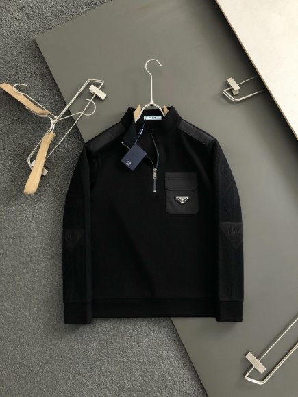 Prada - Мужская утепленная кофта свитер DF_1511PR3