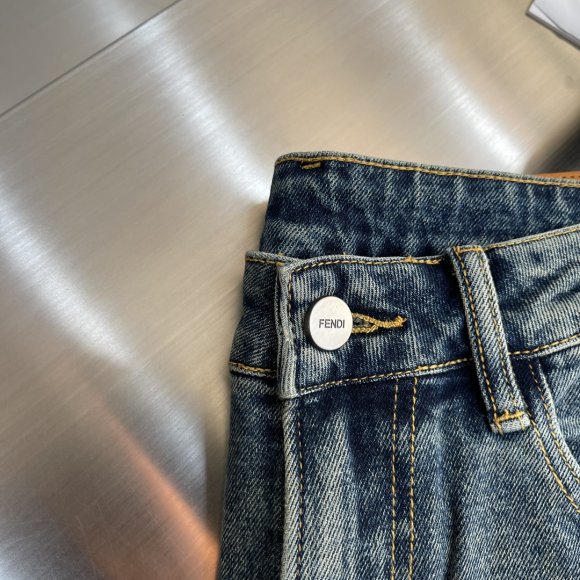 Fendi - Мужские штаны джинсы AH_1812FE1