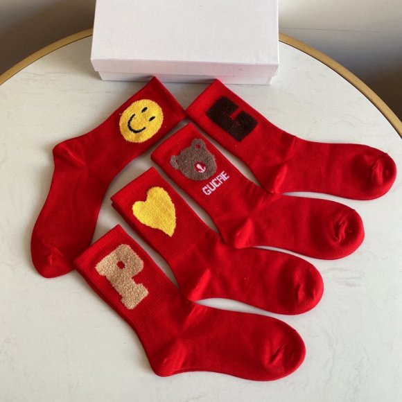 Gucci 2022 Носки комплект 5 пар OR_1602GC1