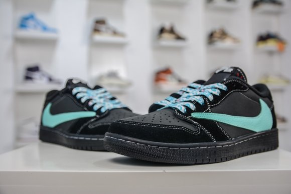 Nike Air Jordan 1 Low x Travis Scott x Fragment  - Мужские кроссовки PH_2206NI1