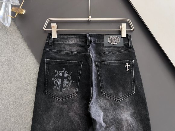 Chrome Hearts - Мужские штаны джинсы DZ_0501CH5 Chrome Hearts - Мужские штаны джинсы DZ_0501CH5