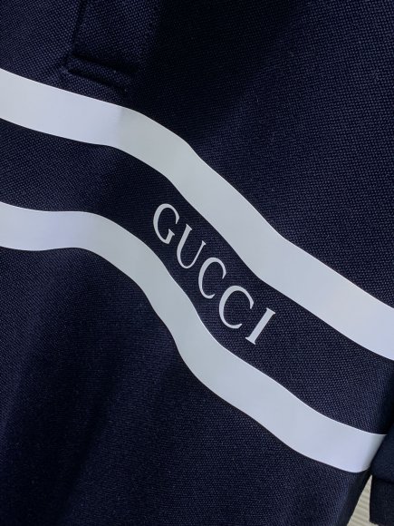 Gucci - Мужская футболка майка поло TI_0606GU5 Gucci - Мужская футболка майка поло TI_0606GU5