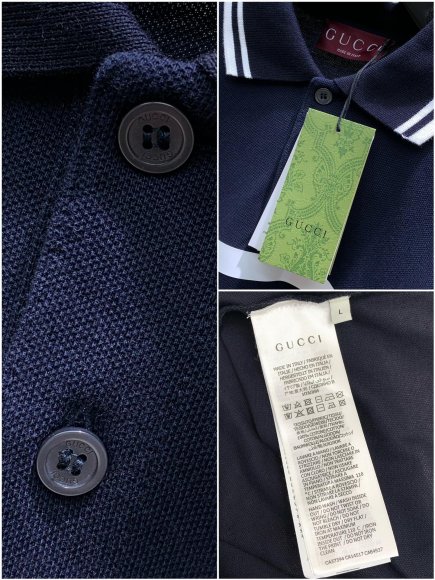 Gucci - Мужская футболка майка поло TI_0606GU5 Gucci - Мужская футболка майка поло TI_0606GU5