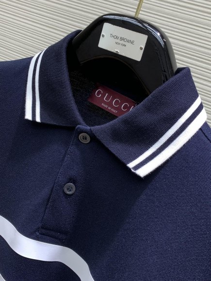 Gucci - Мужская футболка майка поло TI_0606GU5 Gucci - Мужская футболка майка поло TI_0606GU5