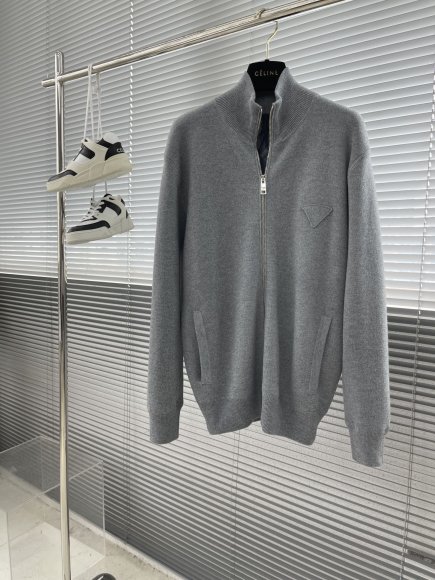 Prada - Мужская шерстяная кофта свитер кардиган TJ_1610PR10