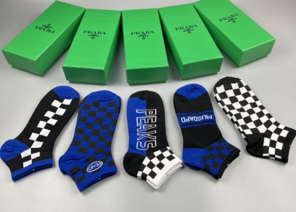 PRADA носки комплект 5 пар AC_1705PR6 PRADA носки комплект 5 пар AC_1705PR6