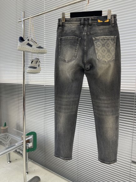 Fendi - Мужские штаны джинсы AH_1812FE2