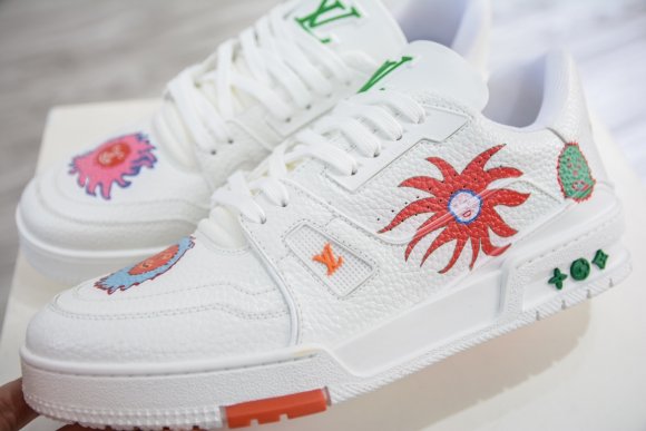 Louis Vuitton & Yayoi Kusama - Женские кроссовки PH_1804LV1W Louis Vuitton & Yayoi Kusama - Женские кроссовки PH_1804LV1W