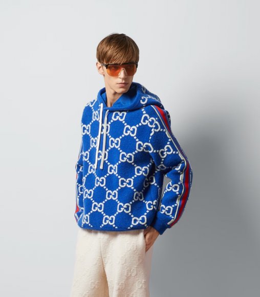 Gucci Cruise Aprés Ski - Мужская кофта худи DZ_1701GU9  Gucci Cruise Aprés Ski - Мужская кофта худи DZ_1701GU9