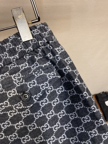 Gucci - Мужские шерстяные штаны брюки DZ_1909GU9