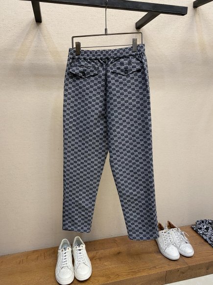 Gucci - Мужские шерстяные штаны брюки DZ_1909GU9