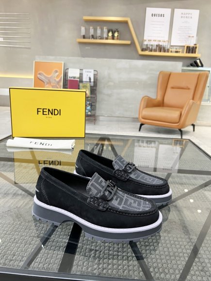 Fendi - Мужские туфли лоферы RU_0705FE3