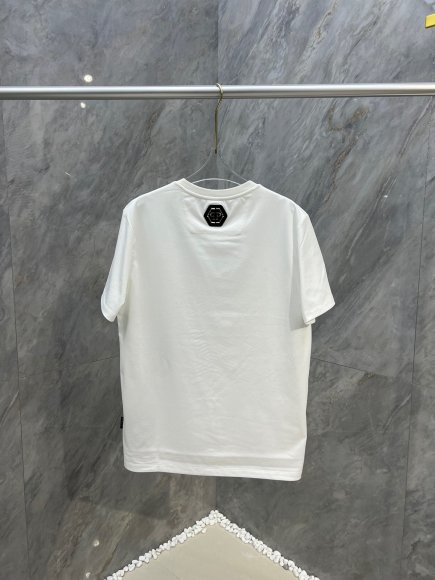 Philipp Plein SS Skull & Bones - Мужская футболка DZ_1701PP10